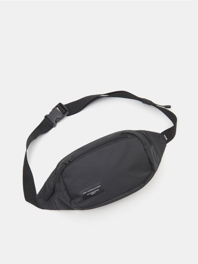 Handbag with chain Color black - SINSAY - 3775K-99X