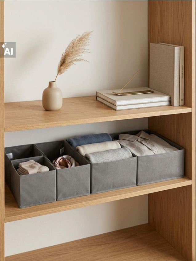 Sinsay - 5 pack sklopivih organizatora za ormar