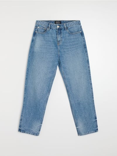 Джинси loose fit з ефектом прання