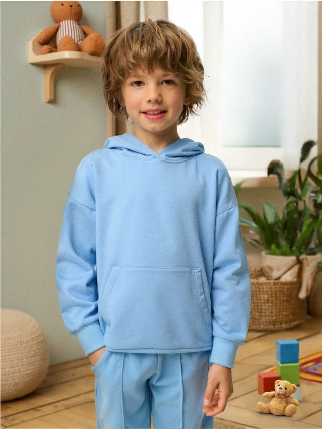 Sinsay - Hanorac basic - light blue