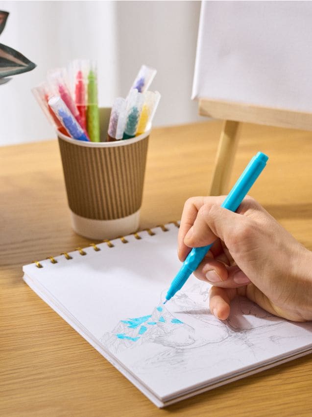 Sinsay - Set de carioci colorate, set de 12 - multicolor