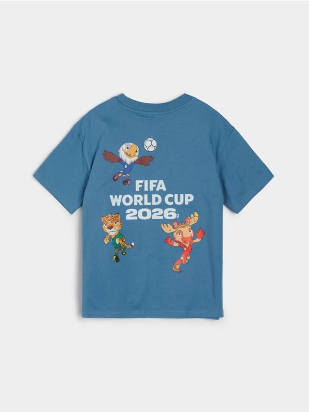 Sinsay - Pamučna majica s printom FIFA World Cup