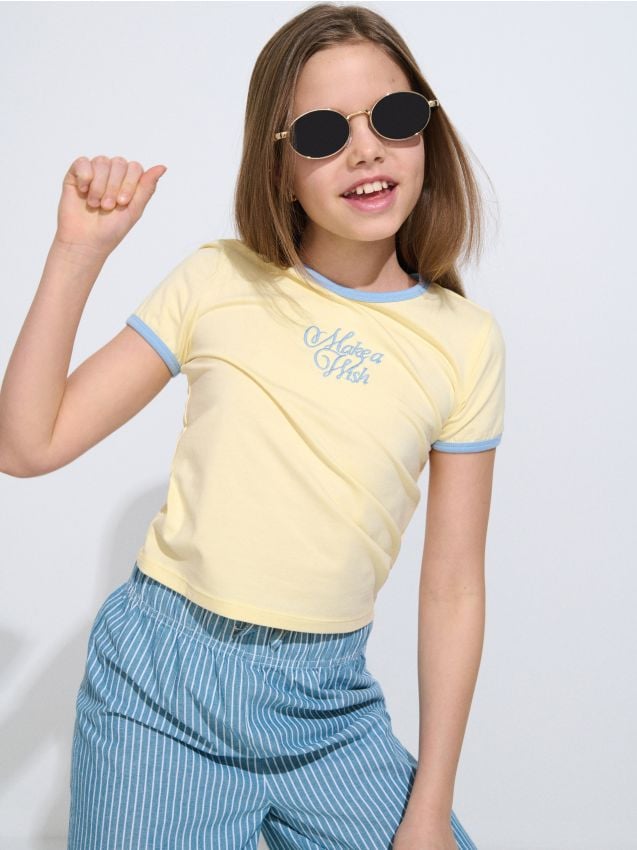 Sinsay - Tricou din bumbac - altele