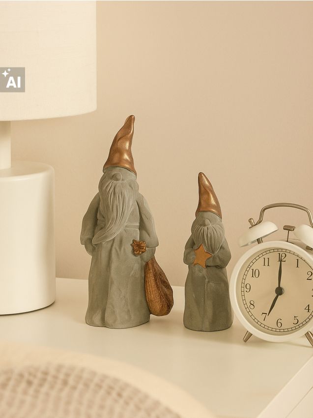 Sinsay - Set de 2 spiriduși decorativi de Crăciun - multicolor