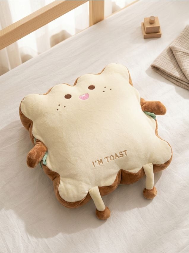 Sinsay - Jucărie de pluș în formă de toast - nude