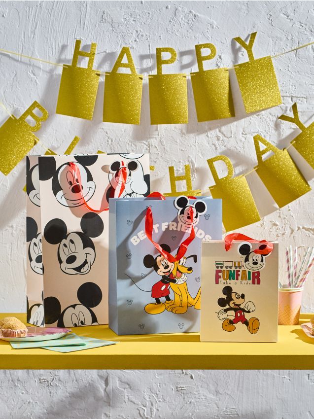 Kinkekott, 3 tk Mickey Mouse - SINSAY