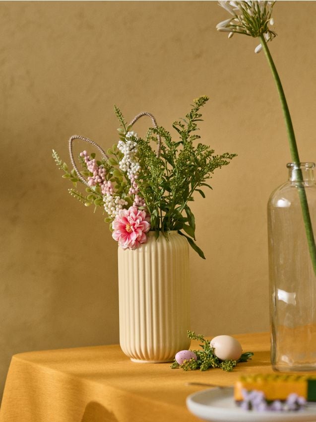 Sinsay - Plantă artificială decorativă - roz-pastel