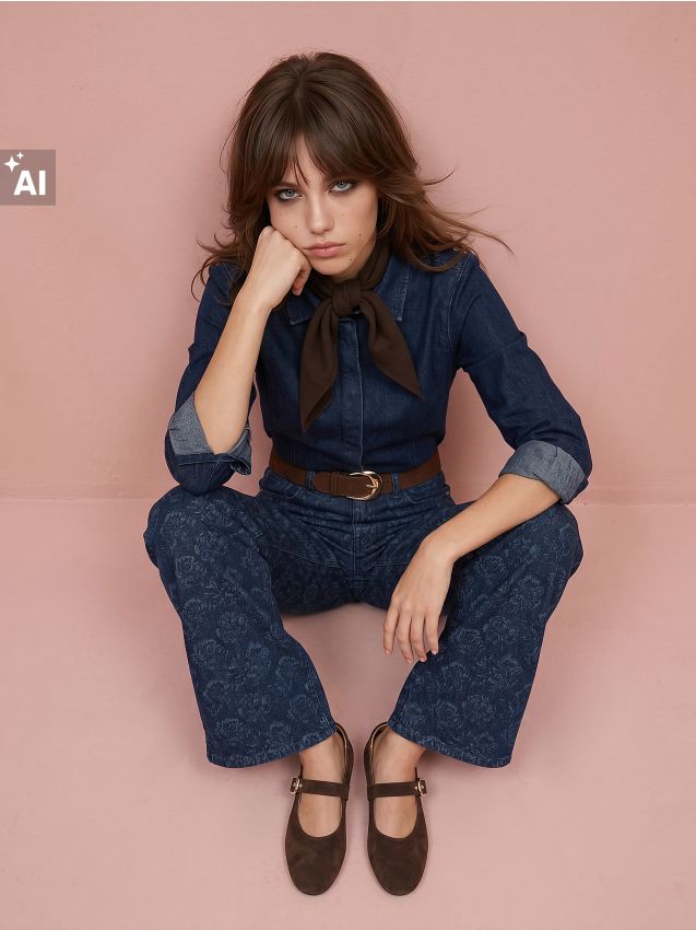 Sinsay - Cămașă din denim - albastru metalizat