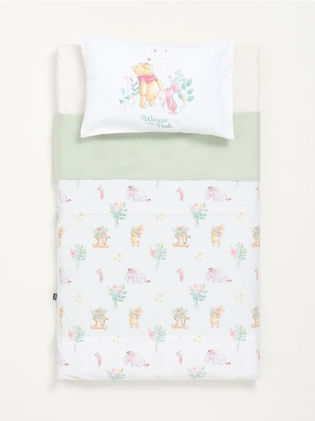 Sinsay - Komplet bawełnianej pościeli Winnie the Pooh - wielobarwny