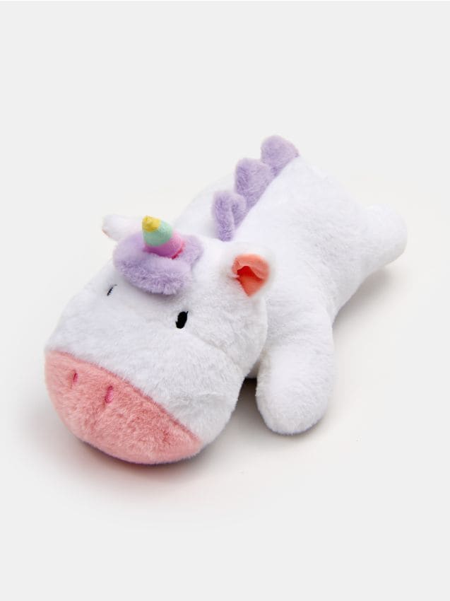 Sinsay - Plyšový jednorožec - biela