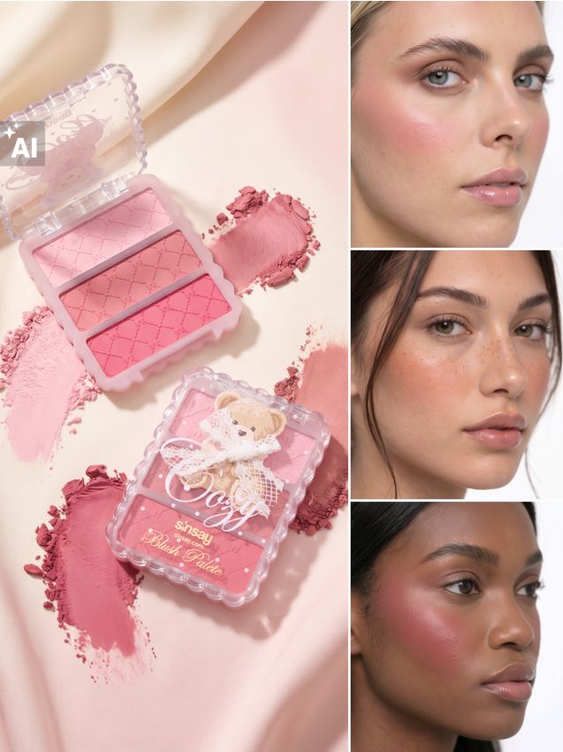 Sinsay - Paletă de farduri de obraz - multicolor