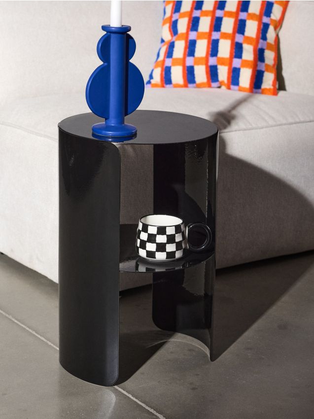 Sinsay - Kovový Stolík - čierna