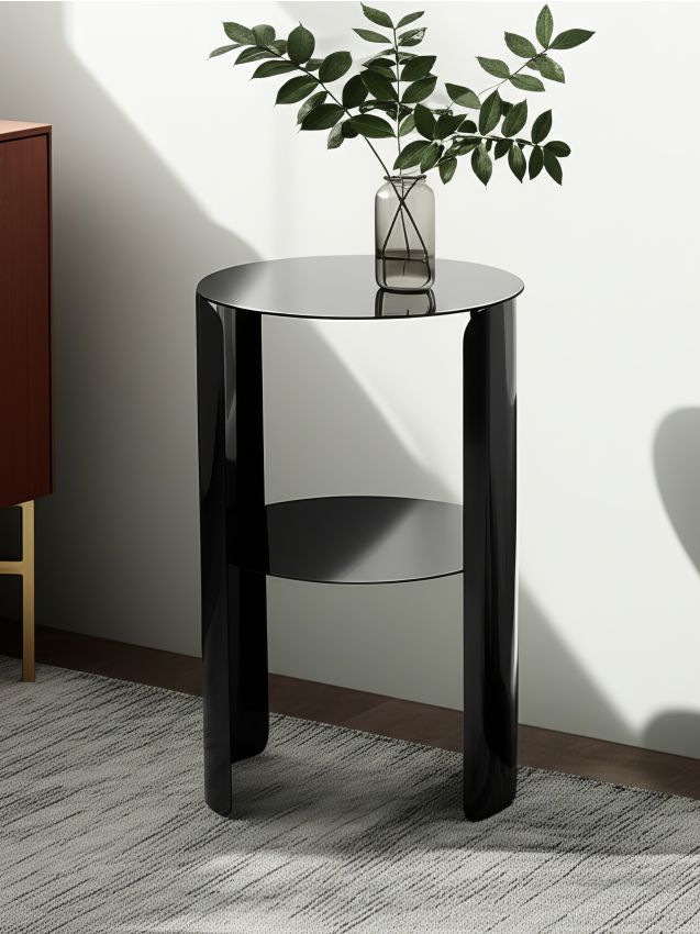 Sinsay - Kovový Stolík - čierna