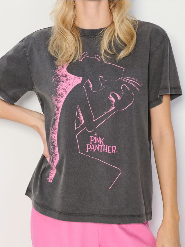 Oversized-lõikega T-särk Pink Panther - SINSAY
