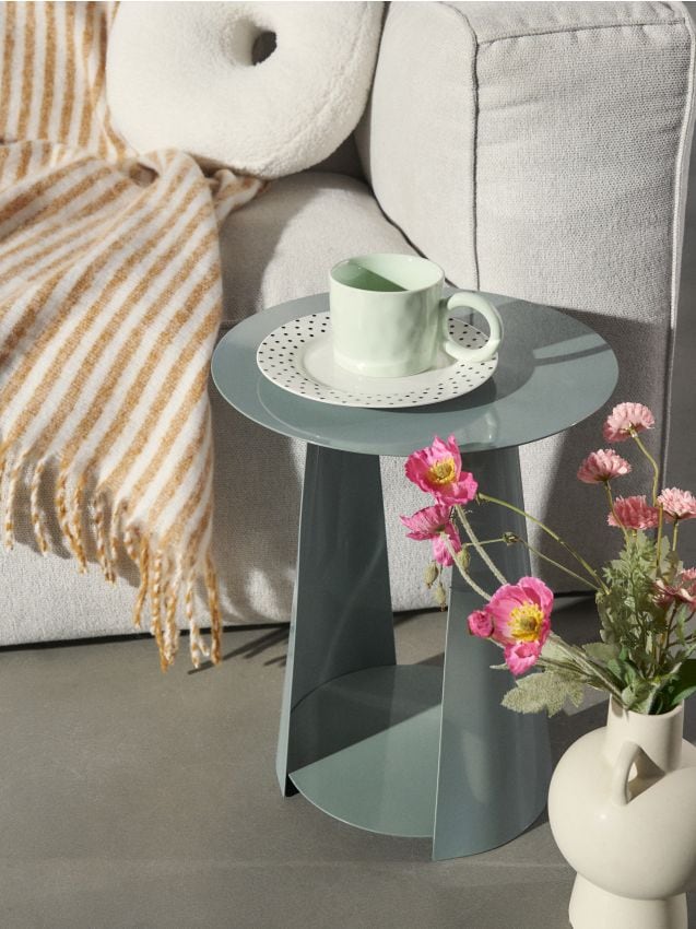 Sinsay - Kovový Stolík - bledozelená