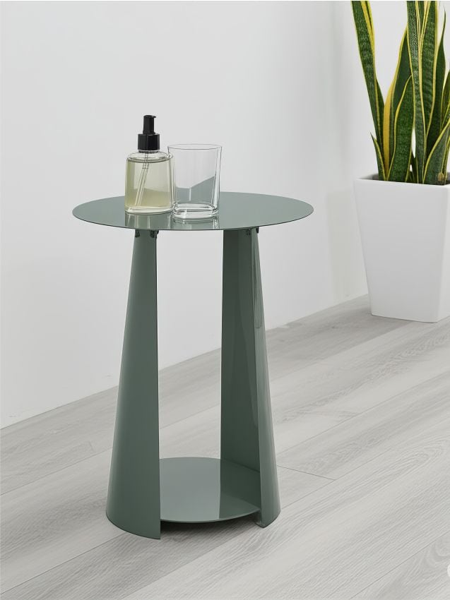 Sinsay - Kovový Stolík - bledozelená
