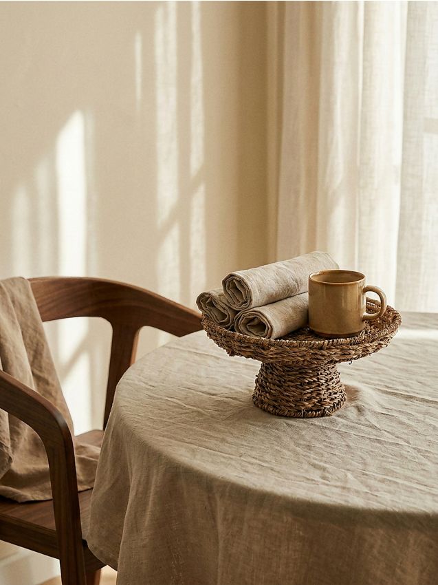 Sinsay - Tavă decorativă împletită - bej