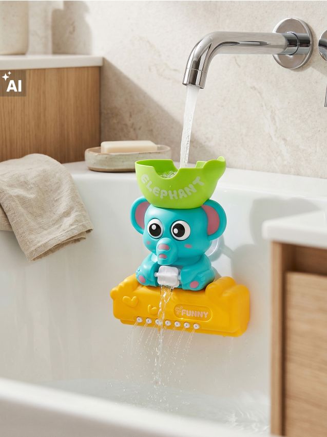 Sinsay - Jucărie de baie – elefant cu ventuze și funcție de turnare a apei - multicolor