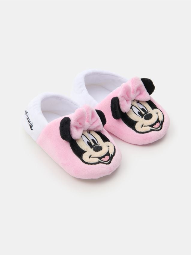 Sinsay - Plišane protuklizne papuče s vezom Minnie Mouse