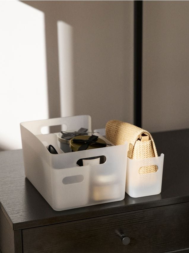 Sinsay - Úložný box 3 balení - clear