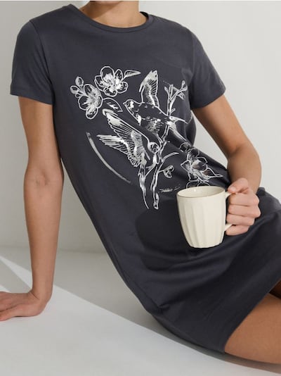 Pamut hálóing mintával