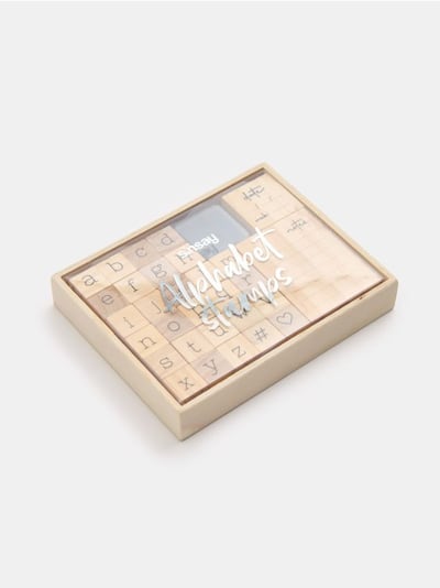 Σφραγίδες με το αλφάβητο