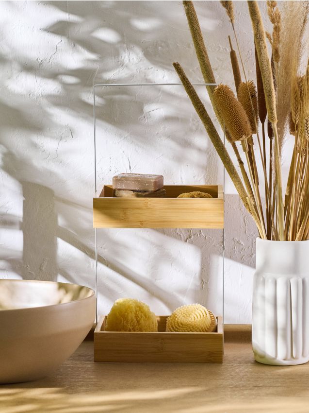 Sinsay - Policioară de perete metalică - alb