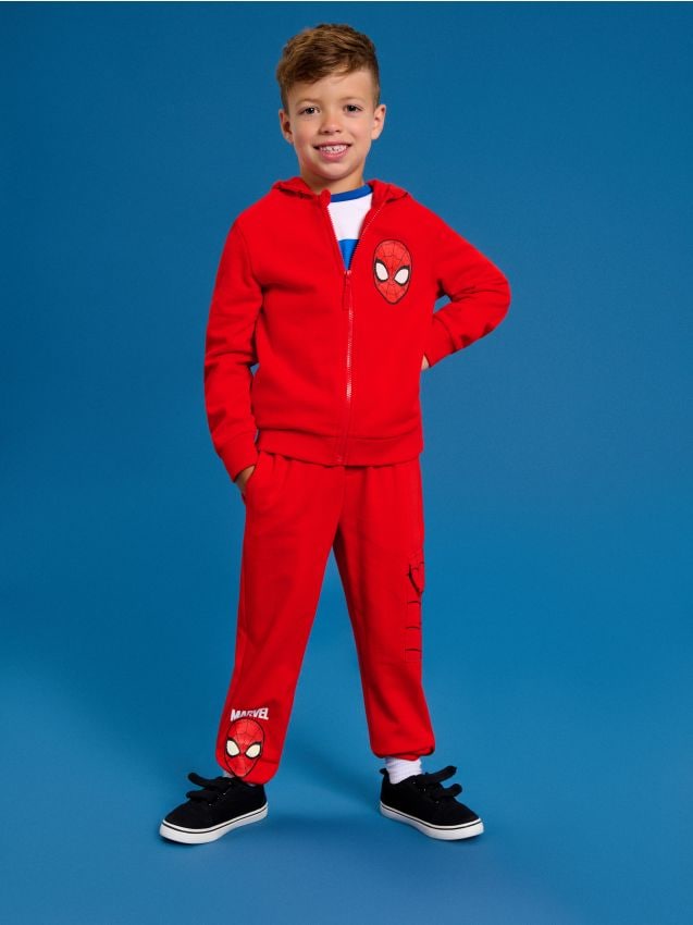 Sinsay - Tepláky Spider-Man - červená