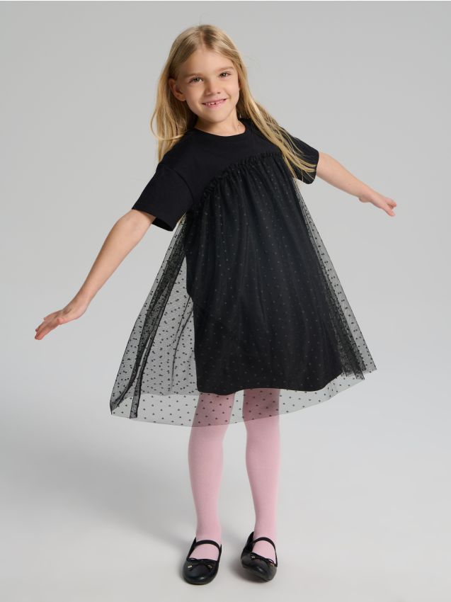 Sinsay - Rochie mini - negru