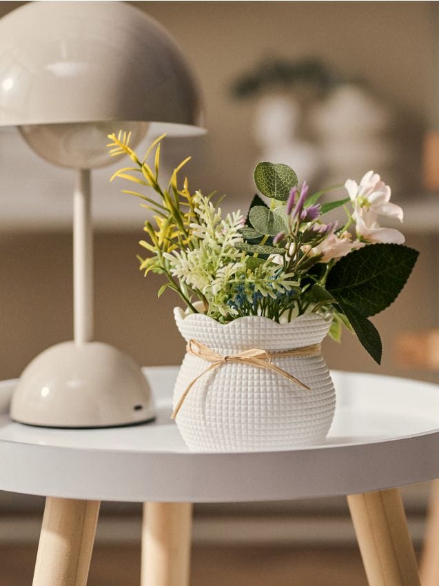 Sinsay - Plantă decorativă într-o vază - roz-pastel