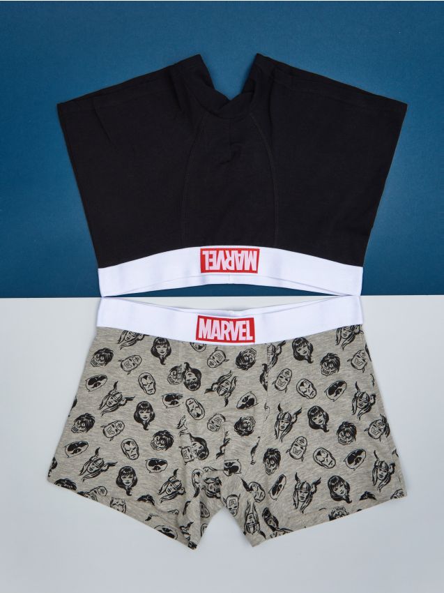 Komplet od 2 para bokserica Marvel - SINSAY