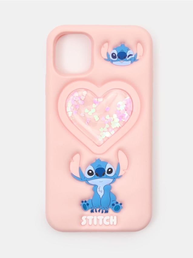 Sinsay - Husă de protecție pentru iPhone 11/XR Stitch - roz
