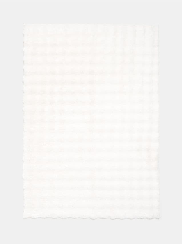 Sinsay - Covor embosat cu textură de blăniță - crem