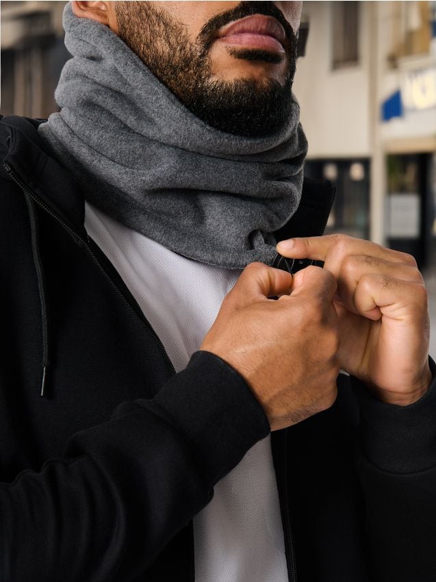 Snood Color dark grey SINSAY 2900G-90M