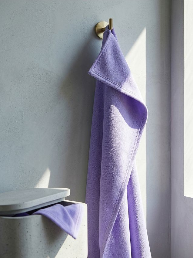 Sinsay - Prosop din bumbac 30x50 - violet-orhidee