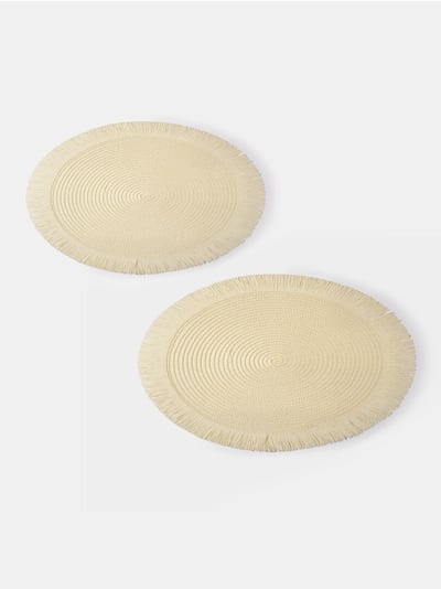 Plecione podkładki na stół 2 pack