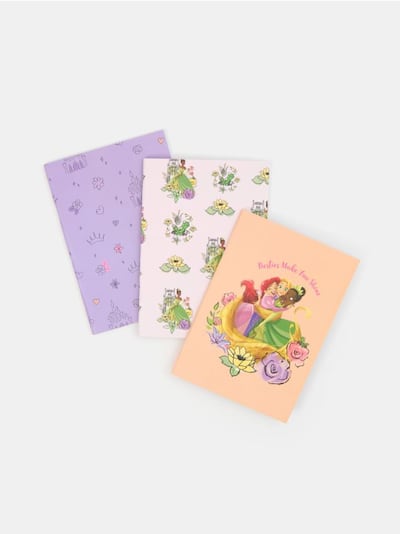 Zeszyt A5 3 pack 3 pack Disney Princess