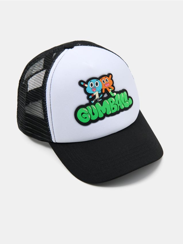 Sinsay - Șapcă de baseball din bumbac Gumball - negru