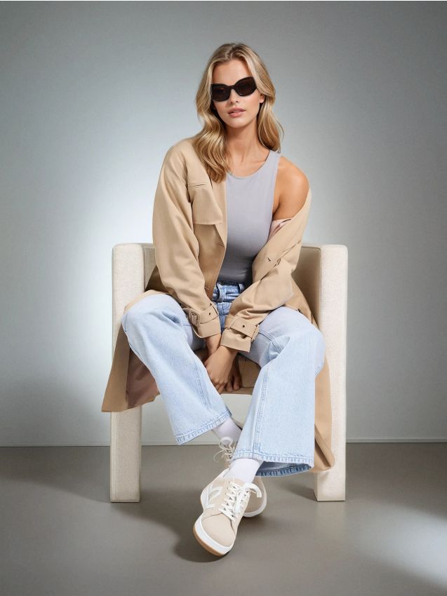 Sinsay - Body - gri deschis