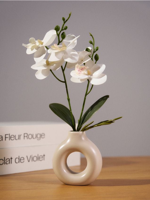 Sinsay - Plantă decorativă în vază - alb