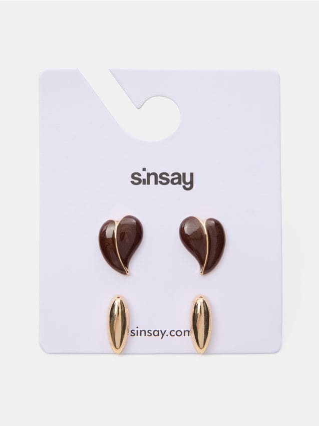 Sinsay - Set naušnica 2 pack