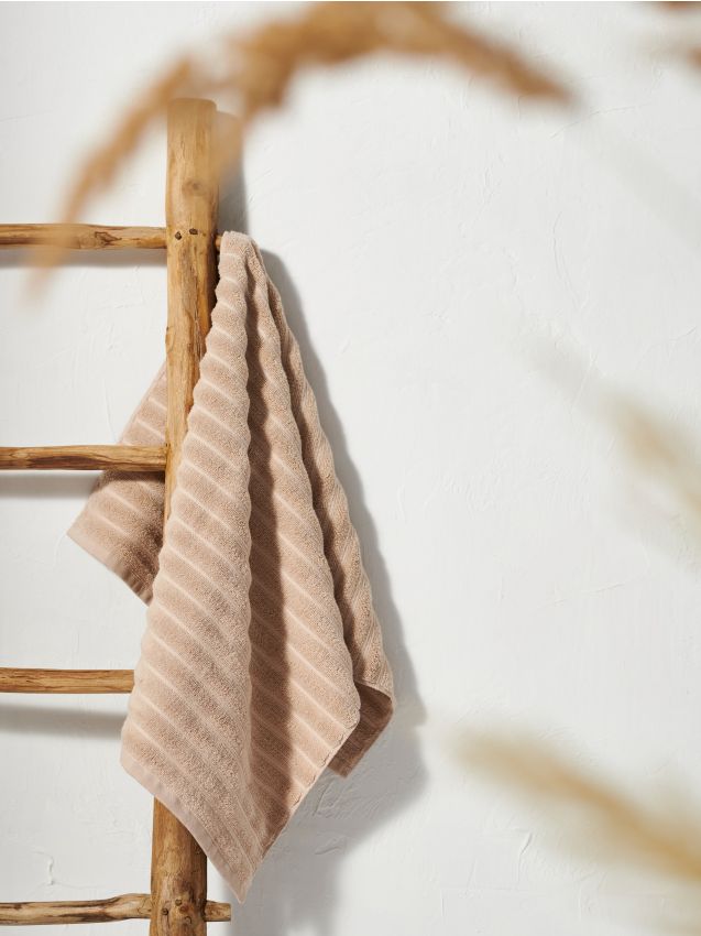 Sinsay - Prosop din bumbac 30x50 - nude