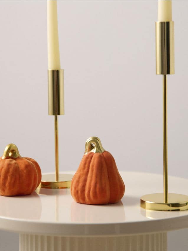 Sinsay - Samostatne stojaca dekorácia v tvare tekvice - oranžová