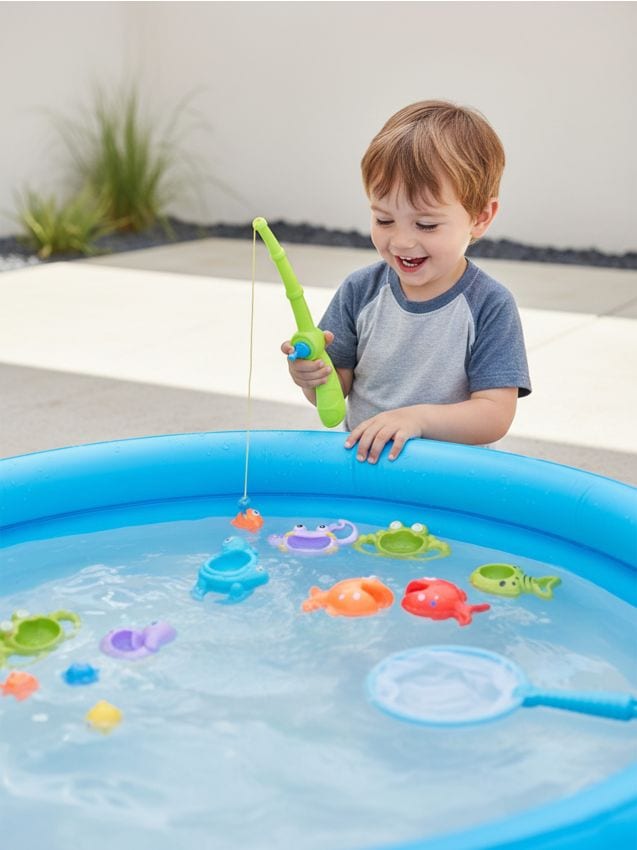 Sinsay - Set de pescuit peștișori pentru copii - multicolor
