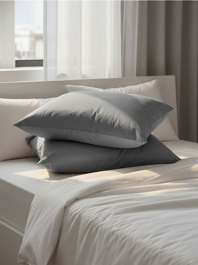 Enobarvne prevleke za blazino 2 pack