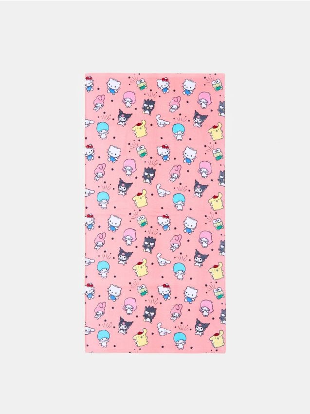 Sinsay - Bavlnený uterák Hello Kitty - pastelová ružová