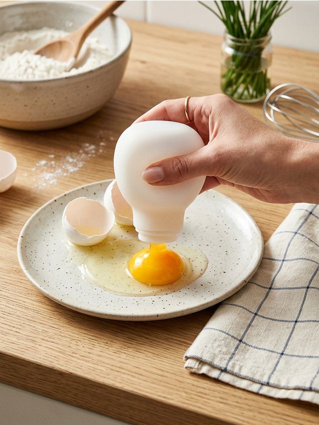 Sinsay - Separator pentru gălbenuș și albuș - alb