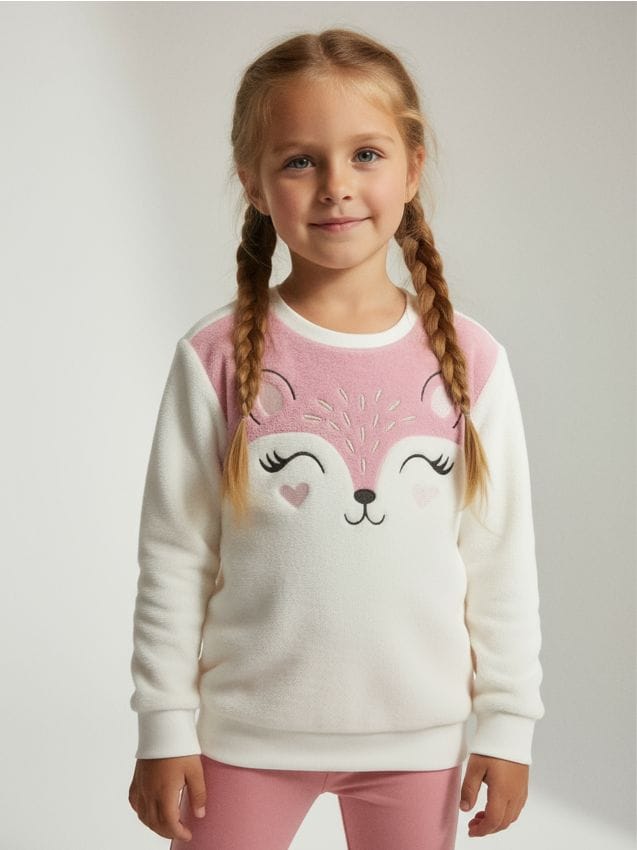 Sinsay - Mikina s okrúhlym výstrihom - viacfarebná