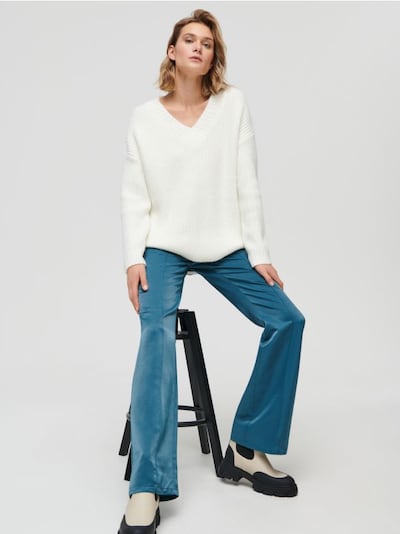Штани high waist flare