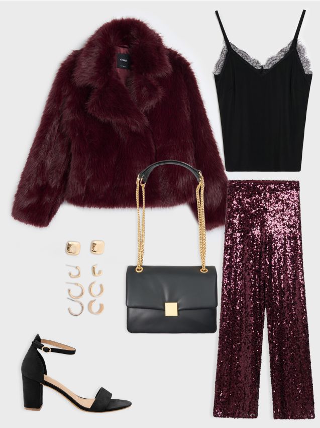 Sinsay - Malá kabelka na retiazke - čierna